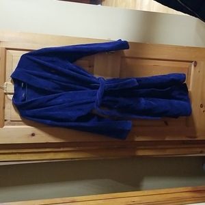 NWOT  Polo navy blue housecoat Size Small/Medium